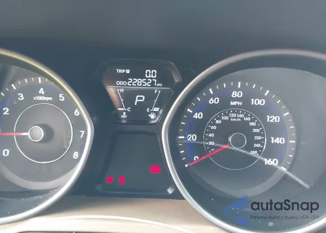 2013 Hyundai Elantra Gls from USA, damaged, VIN 5NPDH4AE9DH314895